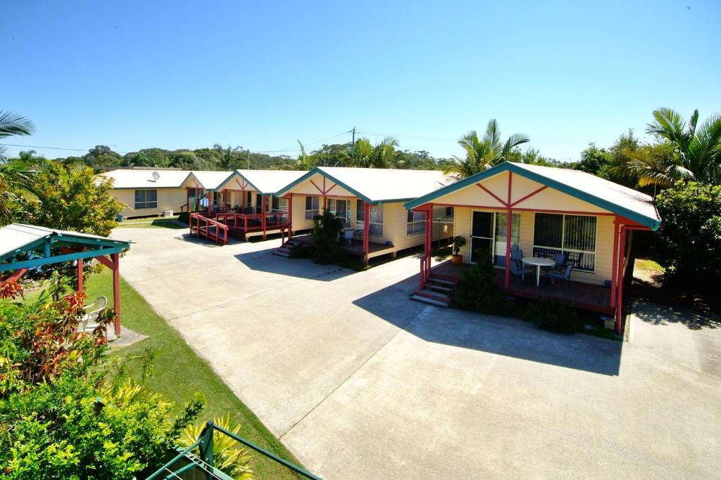 Dolphin Sands Holiday Cabins Coffs Harbour Habitación foto